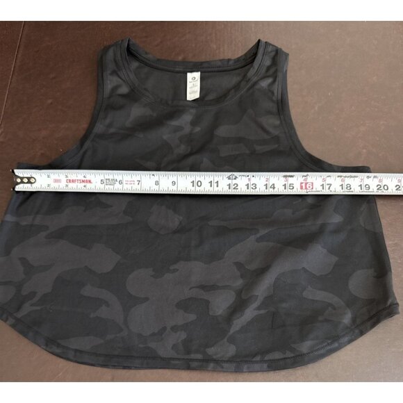 90 Degree By Reflex Womens Black Camo Tank Top L - Picture 8 of 8